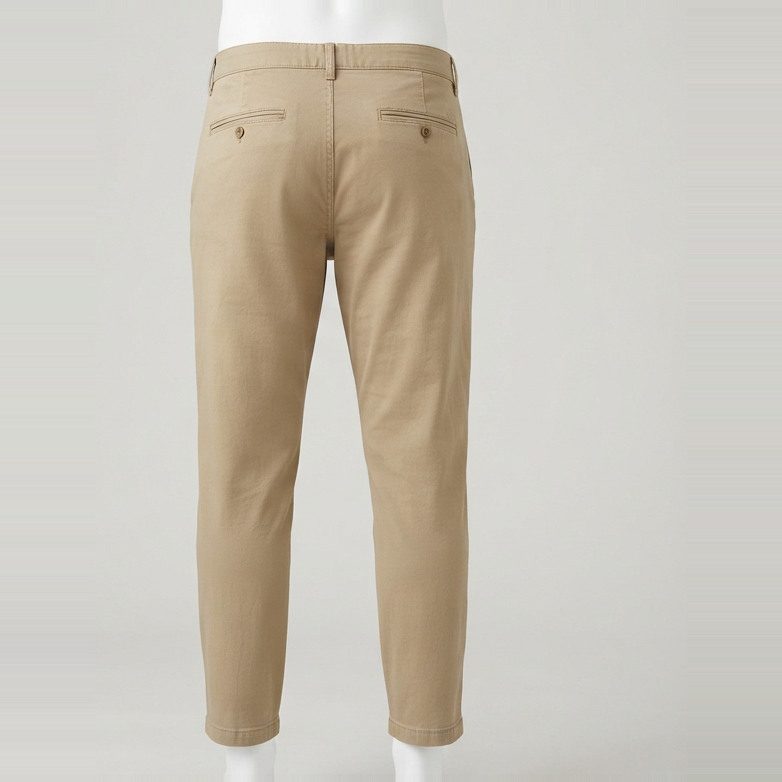 Chinos, 46 waist, 27 inseam, back view
