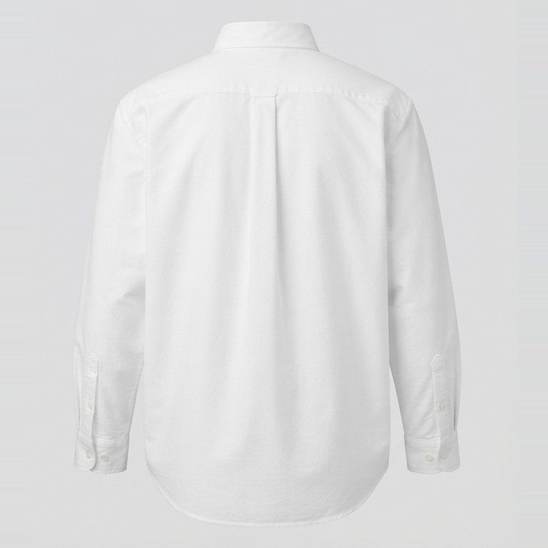 Oxford, 19-inch neck, short body, back view