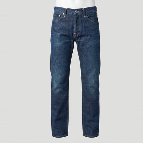 Straight jeans, 26-inch inseam, front view