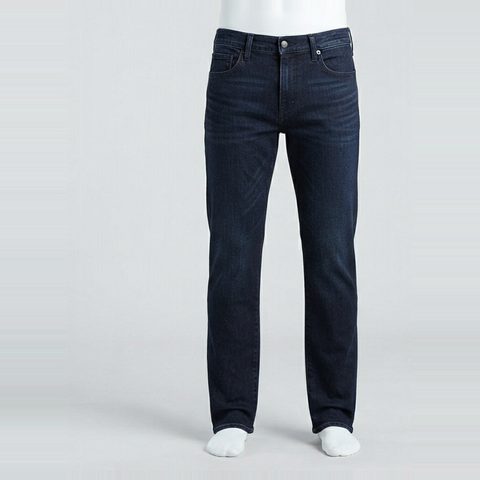 Straight jeans, 38-inch inseam, front view