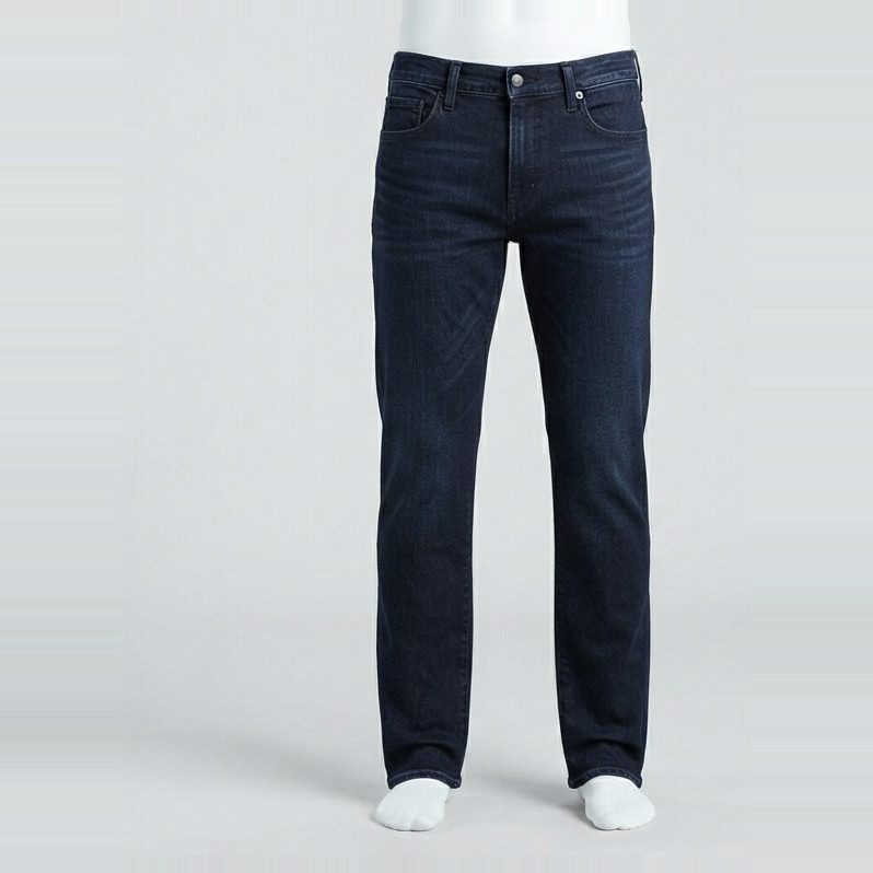Straight jeans, 38-inch inseam, front view
