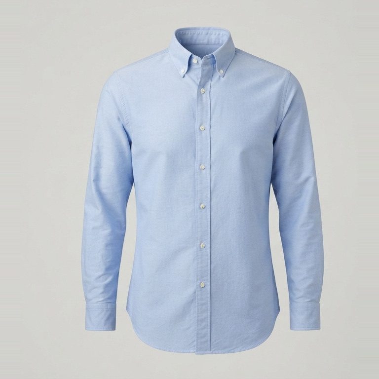 Oxford with a 37-inch sleeve, front view