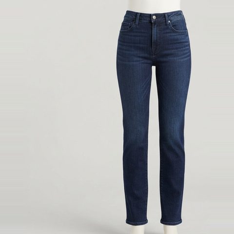 Straight jeans, 36-inch inseam, front view