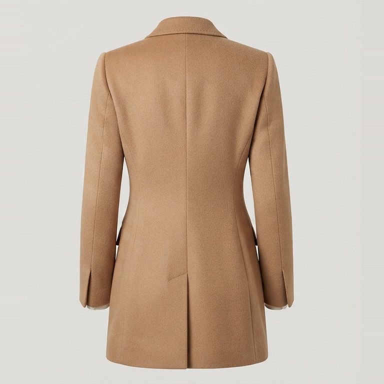 Blazer with a real torso, back view