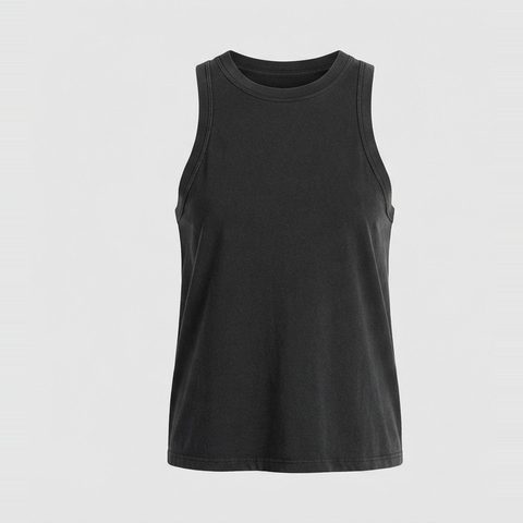 Tank that covers the binder edge, front view